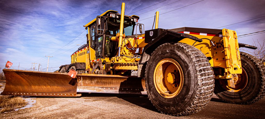 Snow management and plowing in Manitoba winter - B-Sharp Excavating